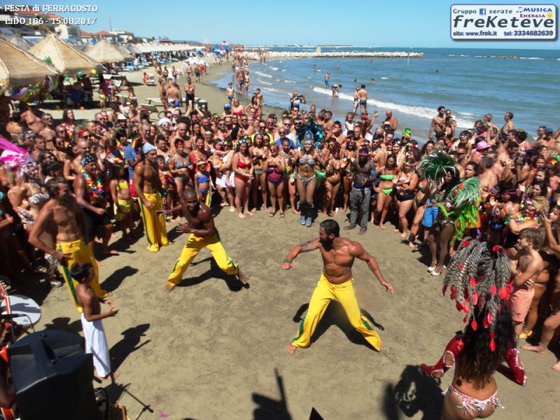 lido 186 ferragosto mattina spettacoli